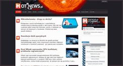 Desktop Screenshot of hotnews.pl