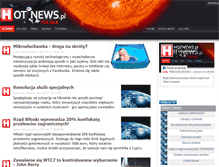 Tablet Screenshot of hotnews.pl