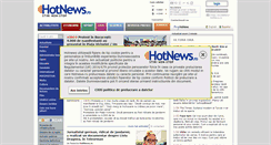 Desktop Screenshot of hotnews.ro